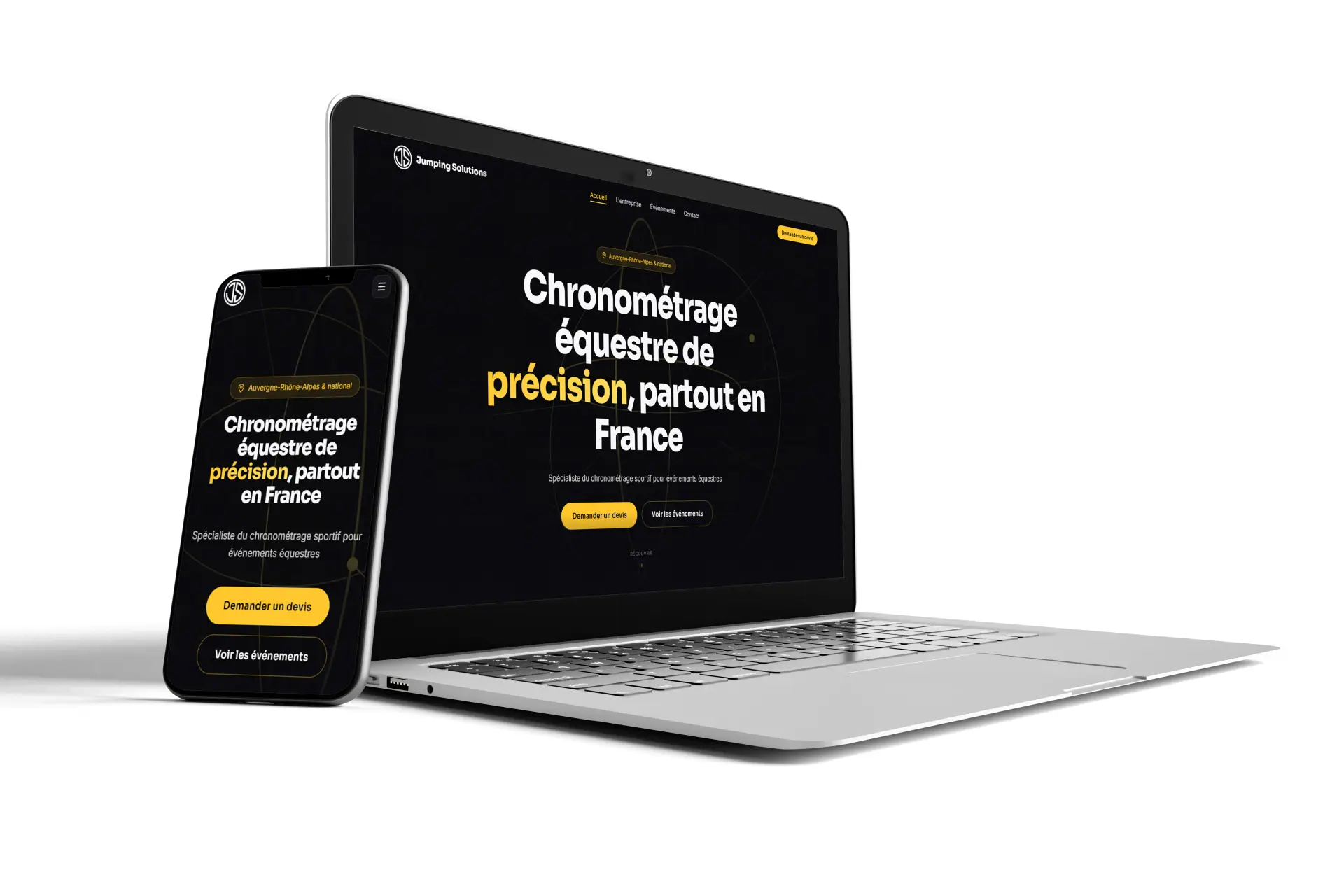 Site internet — Jumping Solutions : visuel 2